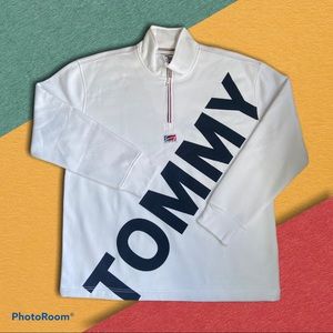 🆕 Tommy Hilfiger Men’s Half-Zip Sweatshirt